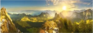 Ein Sommertag in der Schweiz
