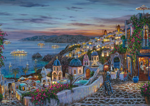 Santorini Sonnenuntergang, Finale