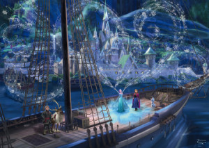 Disney - Frozen: Love and Magic, Kinkade