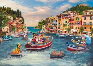 Disney - Mickey & Minnie in Italien, Kinkade