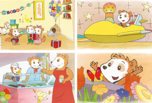 Bobo Siebenschläfer - Puzzlekoffer (4in1)