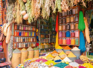 Bunte Märkte: Gewürzmarkt in Marokko