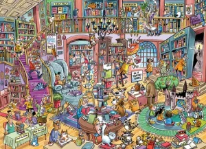 Verrückter Buchladen
