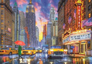 Manhattan im Regen