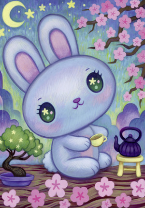 Dreaming, Bunny Zen Garden