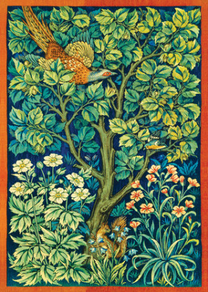 Fasan im Stil von William Morris