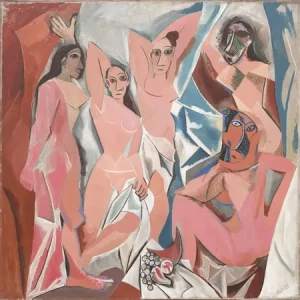 Die Mädchen von Avignon (Quadratisch)
