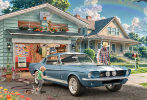 1967 Ford Mustang Shelby GT500 (in Metalldose)