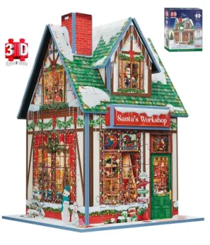 Weihnachtswerkstatt (3D Puzzle)