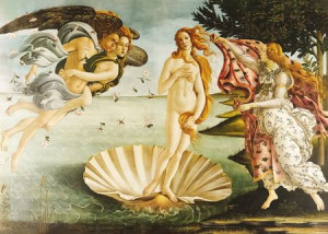 Botticelli - Die Geburt der Venus