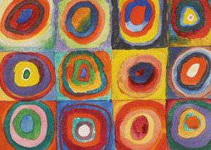 Kandinsky - Konzentrische Kreise