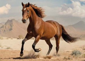 Galopp durch die Natur