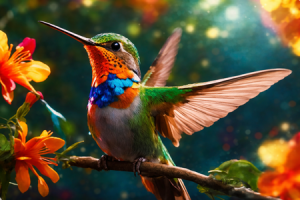 Bunte Natur: Kolibri