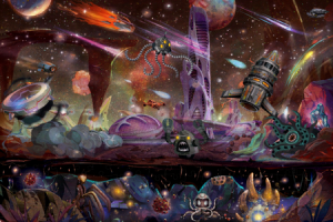 Metallic-Fantasy: Weltraumabenteuer