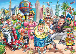 Wasgij - Original 48: Was in Vegas passiert
