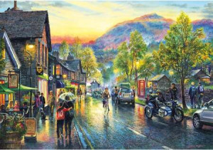 Grasmere in der Abenddämmerung