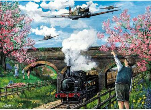 Überraschung am Himmel (XXL Puzzleteile)