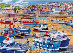 Sand und Meer bei St Ives (XXL Puzzleteile)