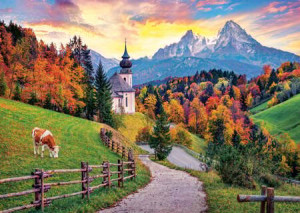 Bayerische Alpen im Herbst