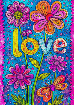 Blumige Liebe