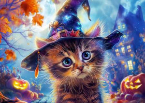 Kleine Hexenkatze