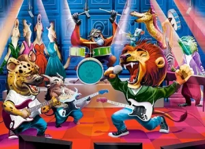 Tierisches Rockkonzert