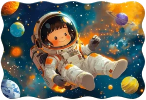Kleiner Astronaut