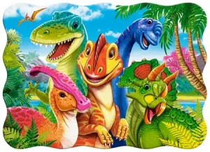 Dinosaurier-Selfie