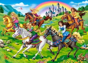 Prinzessin beim Ausritt