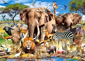 Tiere der Savanne