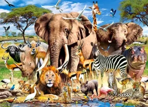 Tiere der Savanne