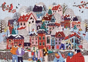 Winterliches Weihnachtsdorf
