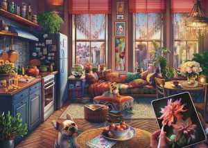 Gemütliches Boho Studio