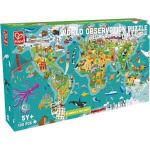 2-in-1-Weltreise - Puzzle und Spiel