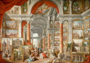 Giovanni Paolo Panini - Ansichten des modernen Rom