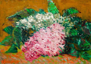 Vincent van Gogh - Stillleben mit Flieder