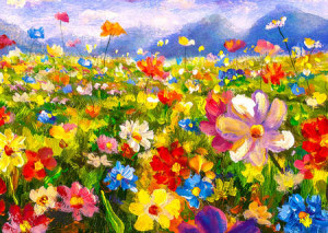 Bunte Blumenwiese