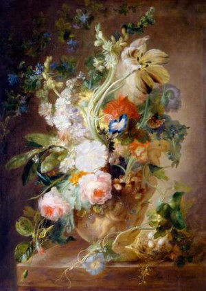 Vase mit Blumen, Jan van Huysum
