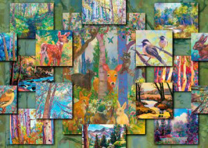 Wald-Collage