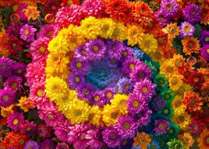 Blumenwirbel