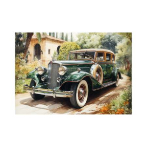 Grüner Rolls-Royce