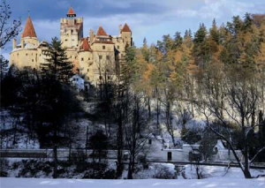 Burg Bran (Dracula-Burg) im Winter