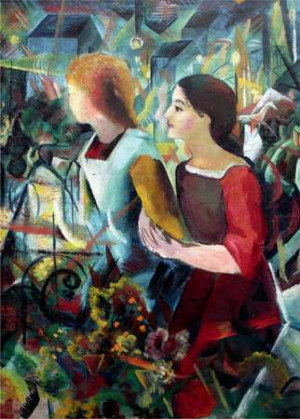 August Macke – Zwei Mädchen