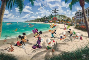 Mickey and Minnie in Florida