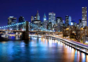 New York bei Nacht