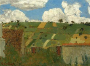 Édouard Vuillard - Landschaft in der Île-de-France, 1894