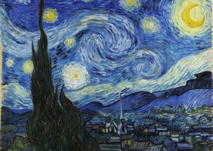 Vincent van Gogh - Sternennacht, 1889