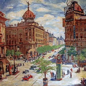 Albert Gleizes - Blick auf Budapest, 1904
