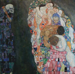 Gustav Klimt - Tod und Leben, 1916