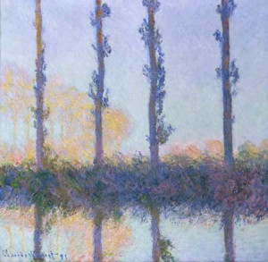Claude Monet - Die vier Bäume, 1891